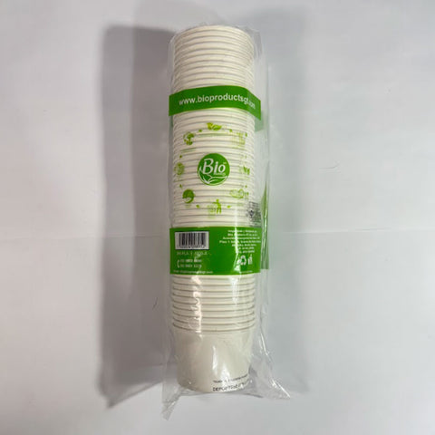 Contenedor Compostable para Salsas, Sopas y Helados Bowl 8 oz