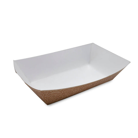 Charola Compostable de Cartón rectangular #500