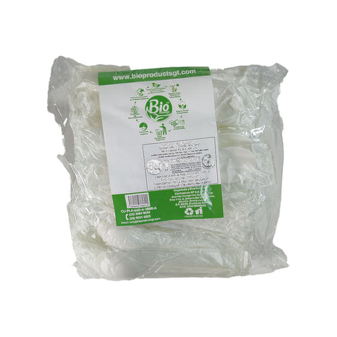 Cuchara 6" PLA Compostable estuchado individual