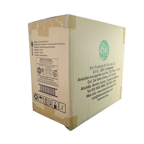 Cuchara 6" PLA Compostable estuchado individual