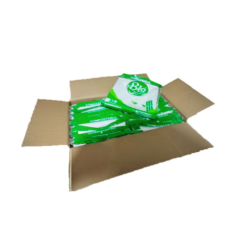 Plato Cuadrado Compostable de Bagazo de Caña 10″