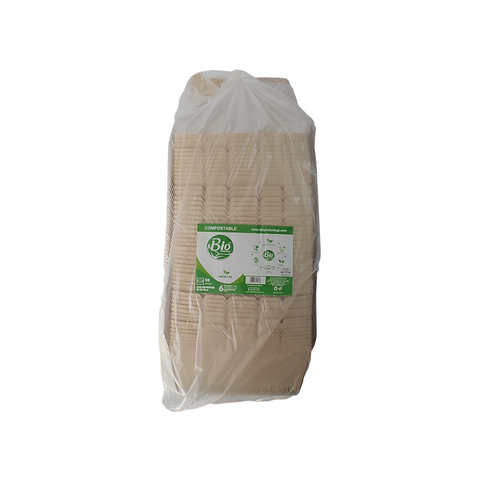 Caja Compostable de Cartón Con Ventana de PLA 65''