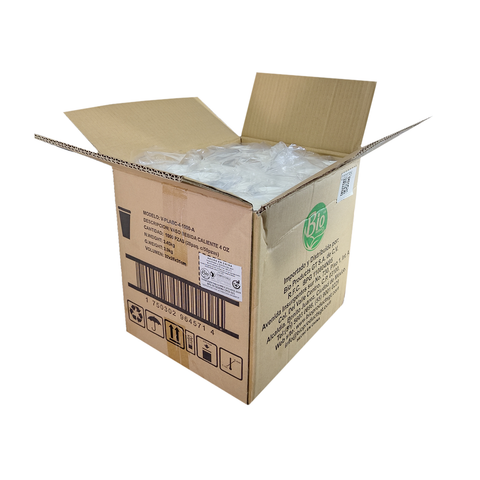Vaso Compostable para Bebida Caliente 4 oz