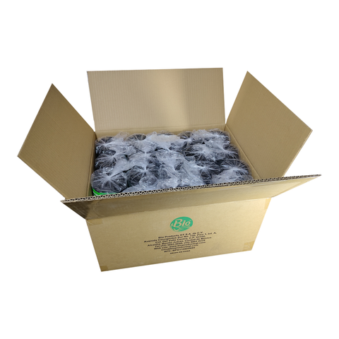 Tapa Compostable para Bebida Caliente Negra 10-16 oz