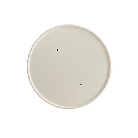 Tapa contenedor para sopas, salsas y helados Bowl Compostable de PLA y Papel para 12 a 32 oz