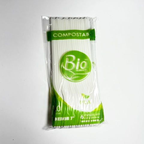 Tenedor Compostable de PLA 7″