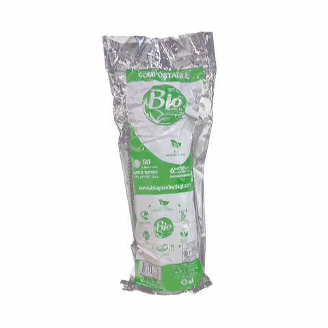 Tapa Compostable de PLA para Vaso Soufle de 2 oz