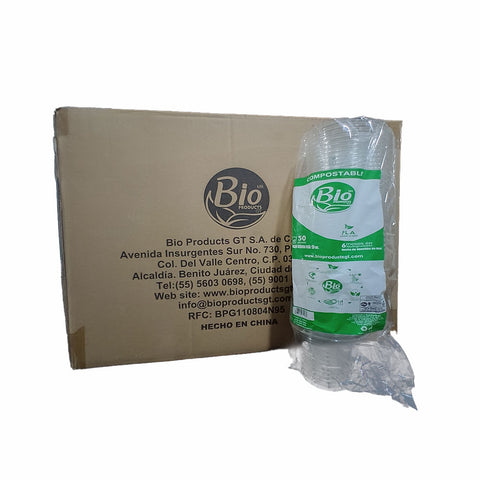 Vaso Compostable para Bebidas Frías de 9 oz
