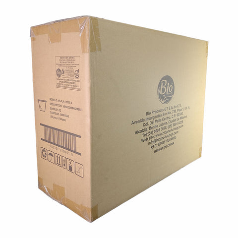 Vaso Soufflé Compostable Transparente de 1 oz