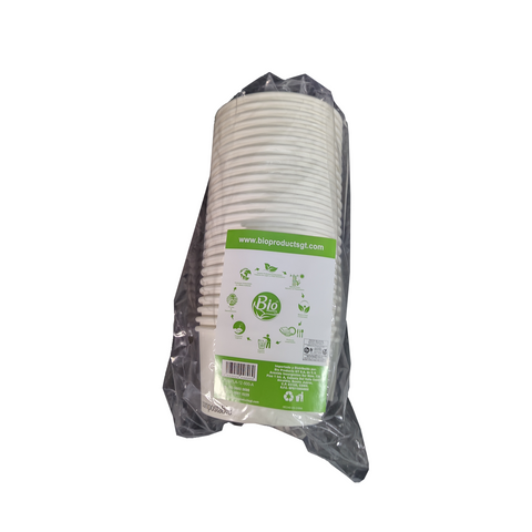 Contenedor Compostable para helados, sopas y salsas Bowl 12 oz