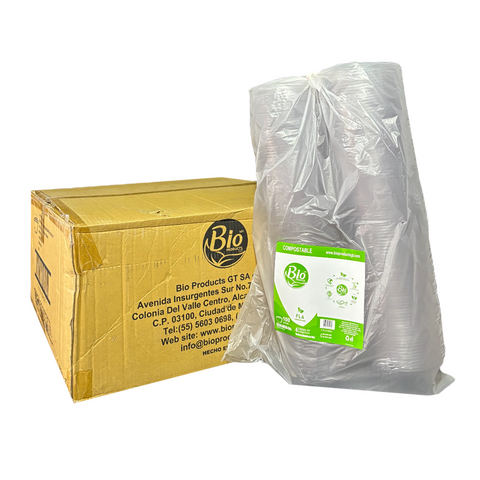 Domo Ensaladera Compostable PLA 8 oz