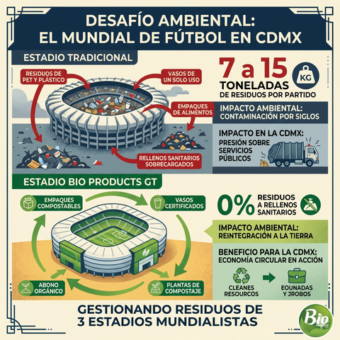 El reto ambiental del Mundial 2026