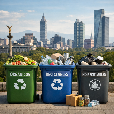 La importancia de la separación de residuos en la Ciudad de México