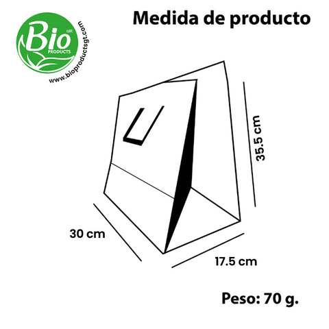Bolsa Kraft Antiderrames para Delivery
