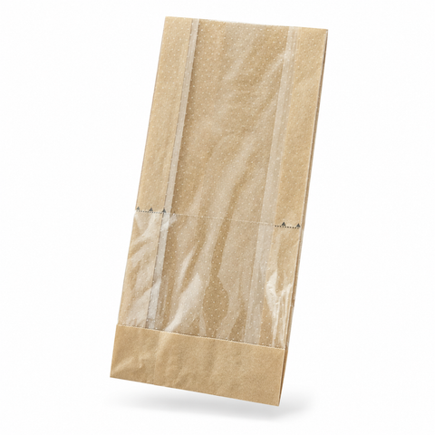 Bolsa Snack de Papel para Baguette 12 x 5 x 30 cm