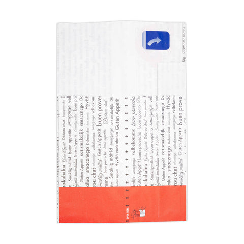 Bolsa Snack Térmica de Papel para Hamburguesa 21.5×7.5 cm