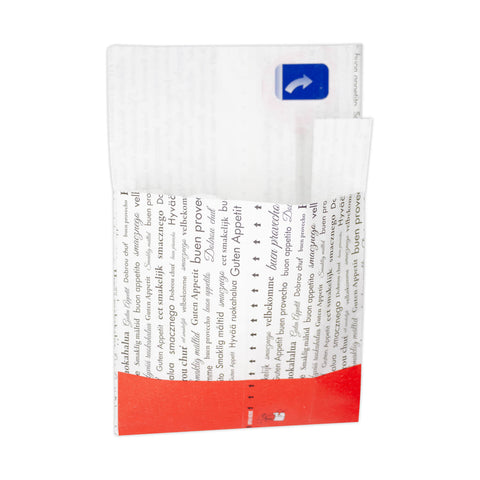 Bolsa Snack Térmica de Papel para Hamburguesa 21.5×7.5 cm