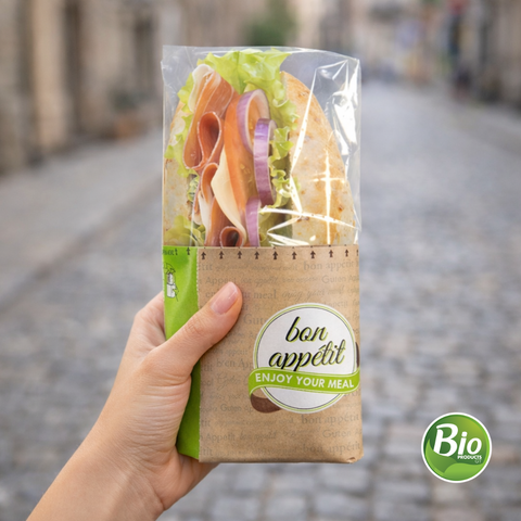Bolsa Snack de Papel 21.5×7.5 cm