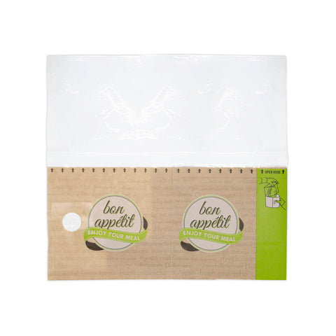 Bolsa Snack de Papel para Panini 21.5×7.5 cm