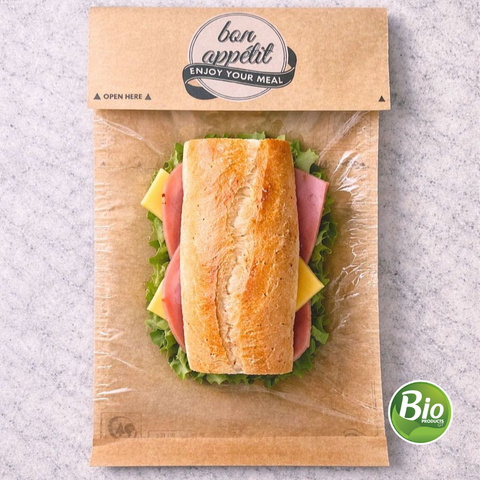 Bolsa Snack de Papel 17 x 24 cm
