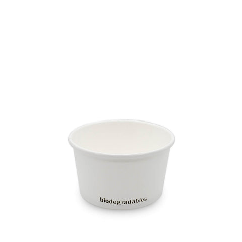 Contenedor Compostable para helados, sopas y salsas Bowl 12 oz