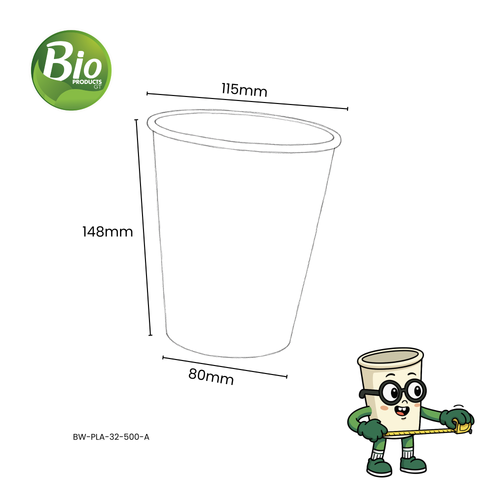 Bowl de 32 oz Papel+PLA