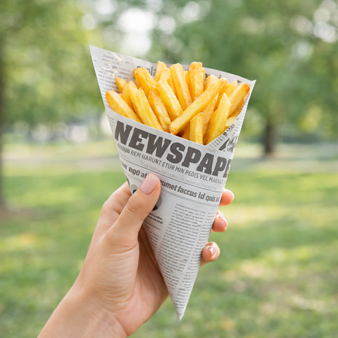 Cono de Papel para Snacks