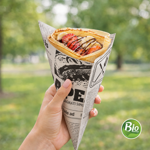 Cono de Papel para Snacks