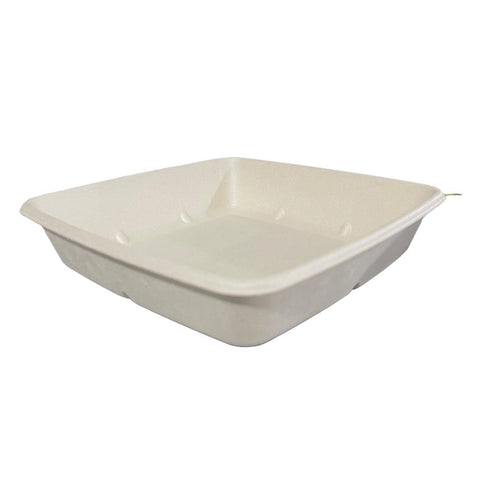 Contenedor Bagazo de Trigo 1000 ml Cuadrado sin División
