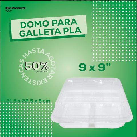 Domo PLA Compostable para Galleta