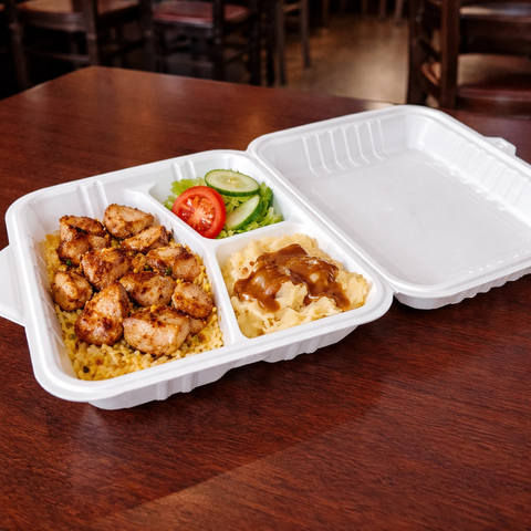 Contenedor Fécula de Máiz de 3 Divisiones 8x8