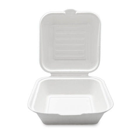 Contenedor Domo Bagazo de Caña Hamburguesa 6×6”