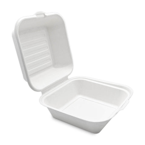 Contenedor Domo Bagazo de Caña Hamburguesa 6×6”