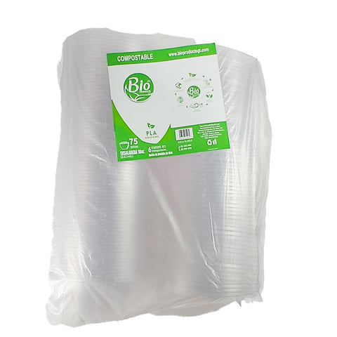 Domo Ensaladera Compostable PLA 16 oz