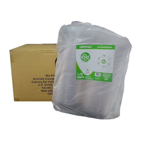 Domo Ensaladera Compostable PLA 16 oz