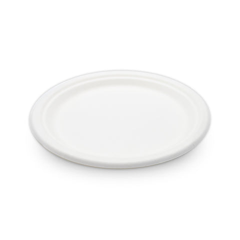 Plato Redondo Compostable 9″