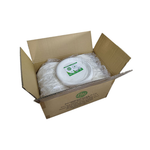 Plato Redondo Compostable 9″