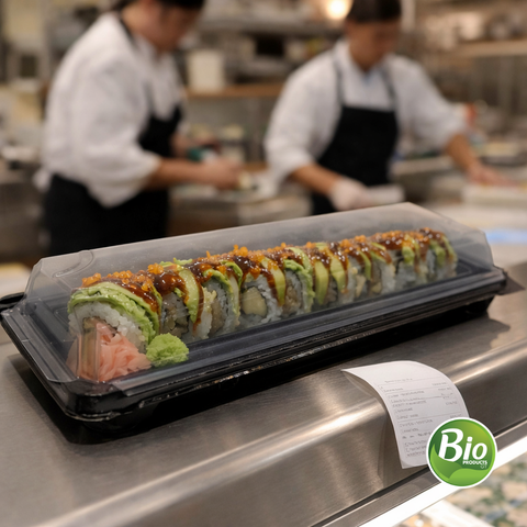 Charola de PLA para Sushi