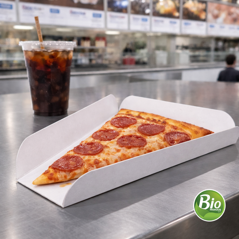 Charola Triangular de Cartón para Pizza