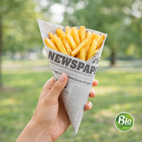 Cono de Papel para Snacks