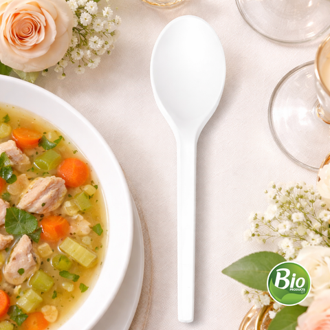 Cuchara 6" Compostable de PLA