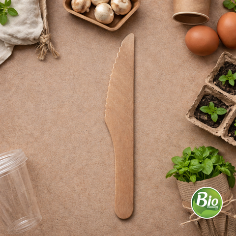 Cuchillo de Madera de 16.5 cm