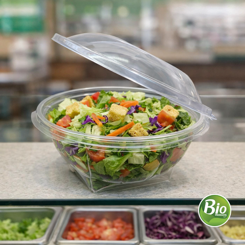 Domo de PLA para Ensalada 16 oz