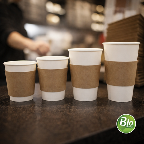 Fajilla Ajustable para Vaso de Bebida Caliente 8-16 oz