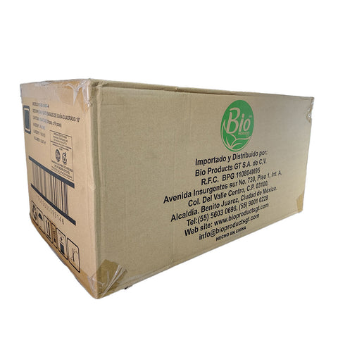 Plato Cuadrado Compostable de Bagazo de Caña 10″