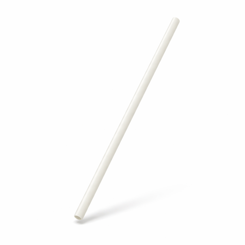 Popote Blanco de PLA 21 cm x 6 mm