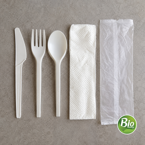 Set de Cubiertos de PLA 6"