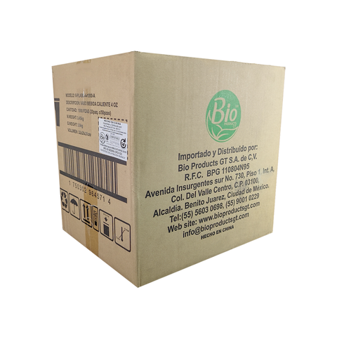 Vaso Compostable para Bebida Caliente 4 oz