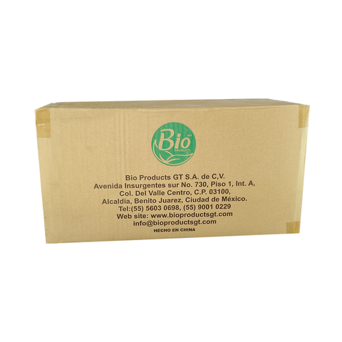 Contenedor Bagazo de Trigo 1000 ml Cuadrado con 2 Divisiones