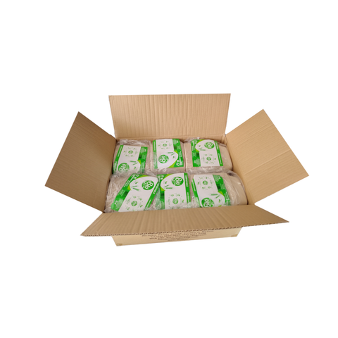 Contenedor Bagazo de Trigo 1000 ml Cuadrado con 2 Divisiones
